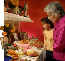 Chicano Exhibit grandmother