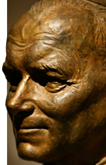 Bust of Pope John Paul II