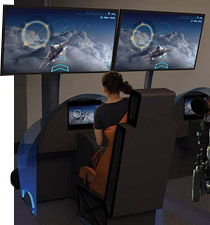 Above and Beyond flight simulator